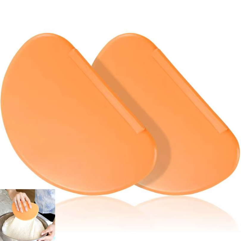 Dough Scraper Curved - 1Pcs Flexible Bowl Scraper Dough Scrapers