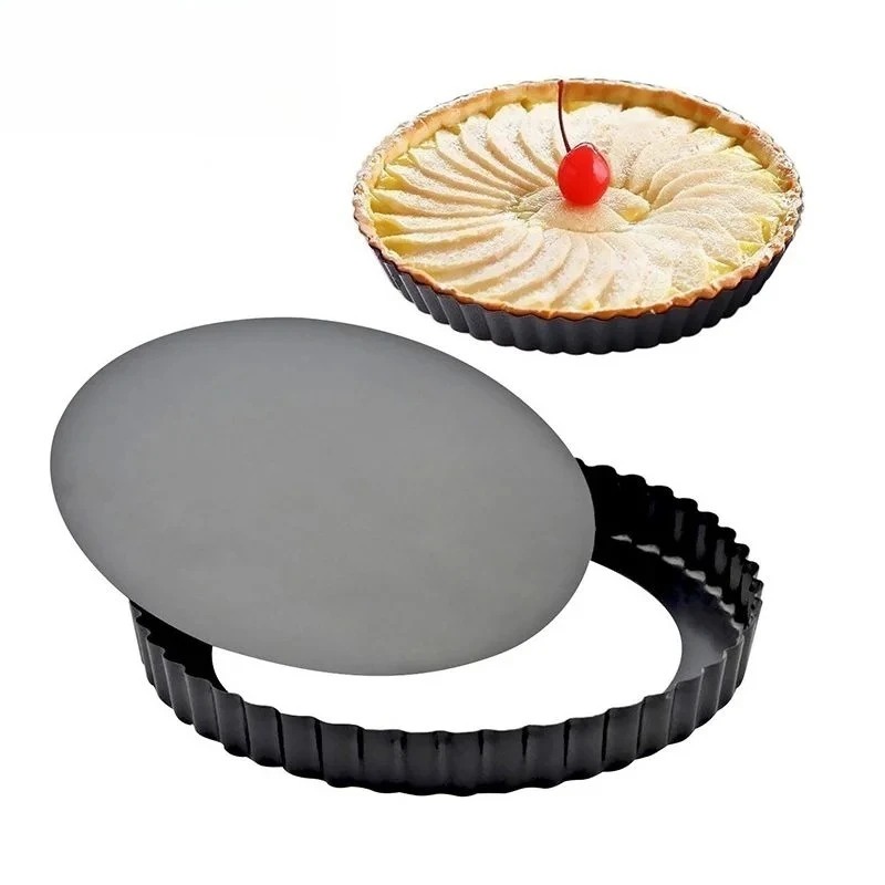 Tart Pan Loose - 30cm Non-Stick Tart Quiche Flan Pan