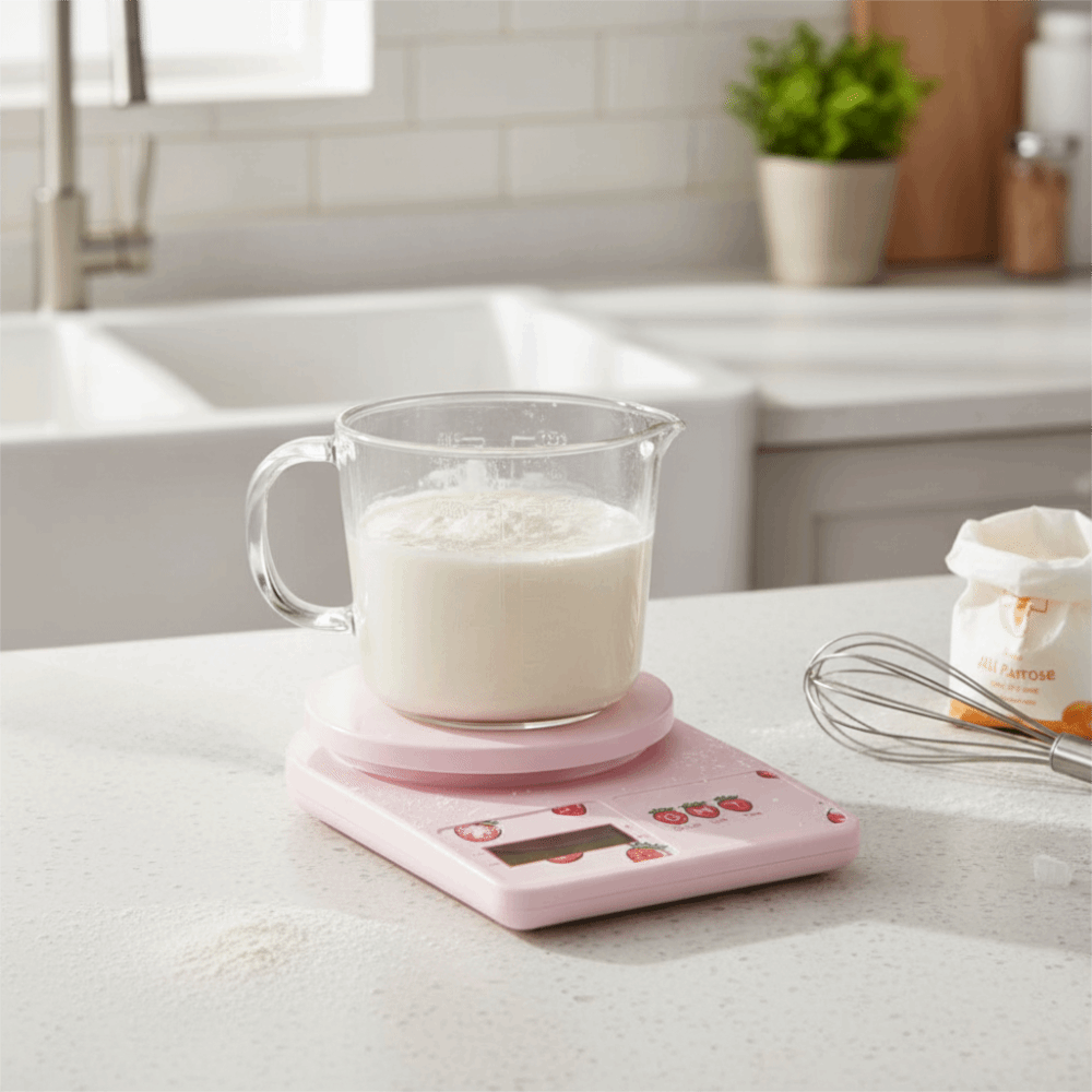 Kitchen Baking Unit - High Precision Strawberry Electronic Kitchen Scale