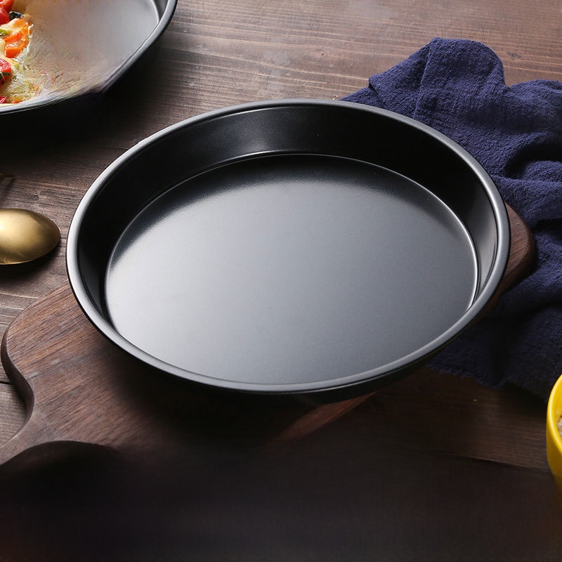 Commercial Kitchen Baking Oven - round Pizza Base Baking Tray Set