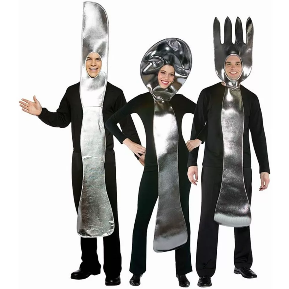 Kitchen Utensils - Adults Spoon and Soup Fork Costume