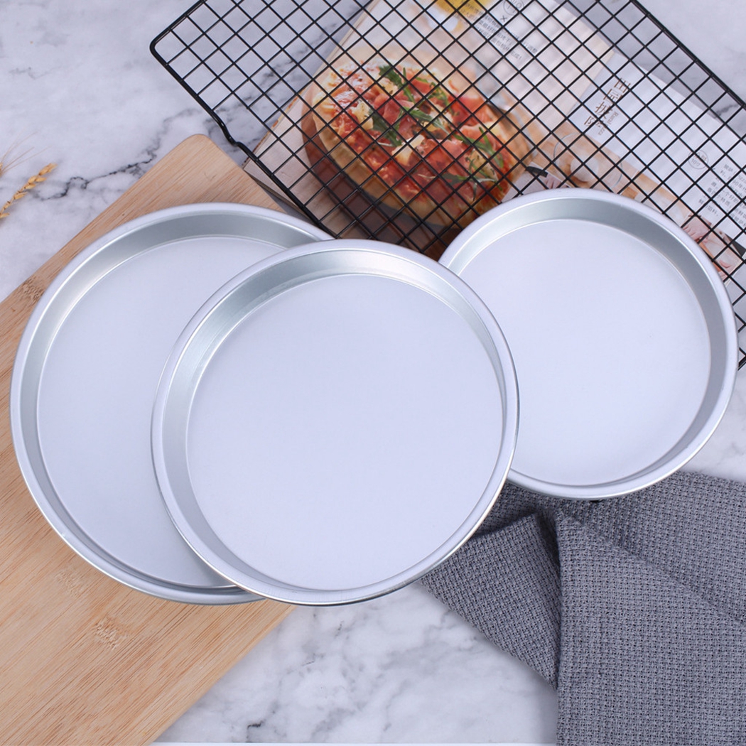 Kitchen Essentials Baking Tray - Aluminium Alloy Pizza Baking Pan Non-stick