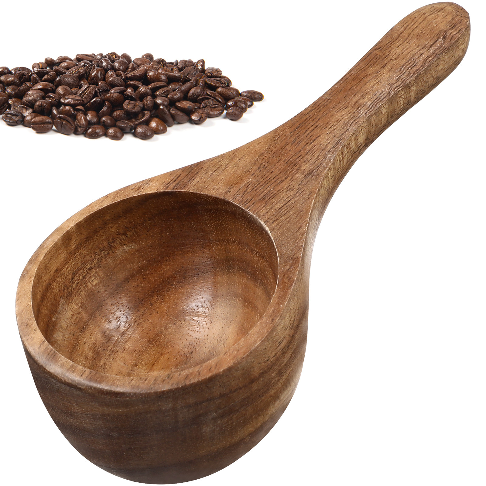 Kitchen Baking Soda - 1Pcs Acacia Wood Milk Powder Spoon