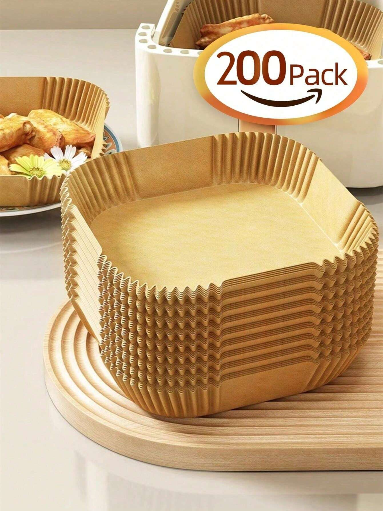 Kitchen Baking Paper - 10-200pcs Disposable Air Fryer Paper Non-Stick