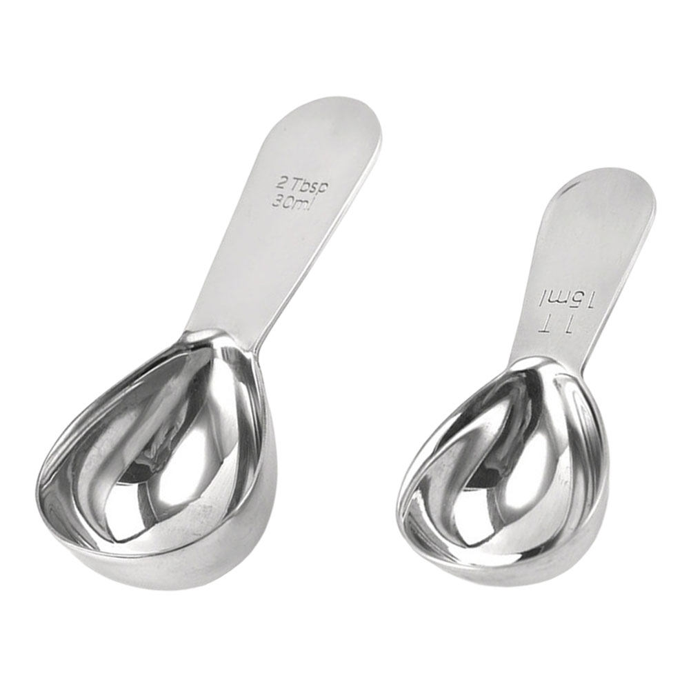 Kitchen Baking Soda - 2Pcs Stainless Steel Measuring Spoon Set