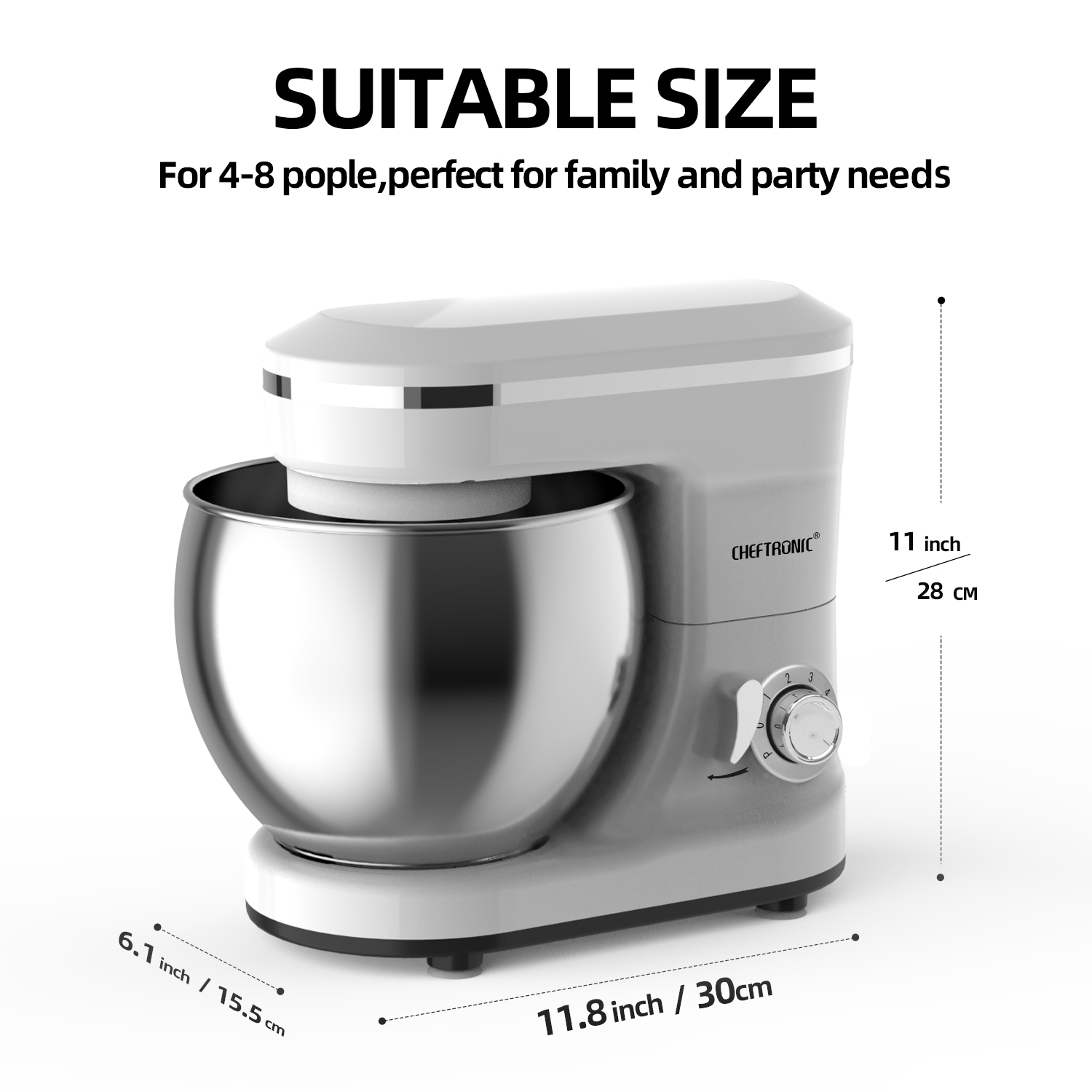 5L Multifunction Electric Stan - Kitchen Robot Baking incelemesi ve fiyatı