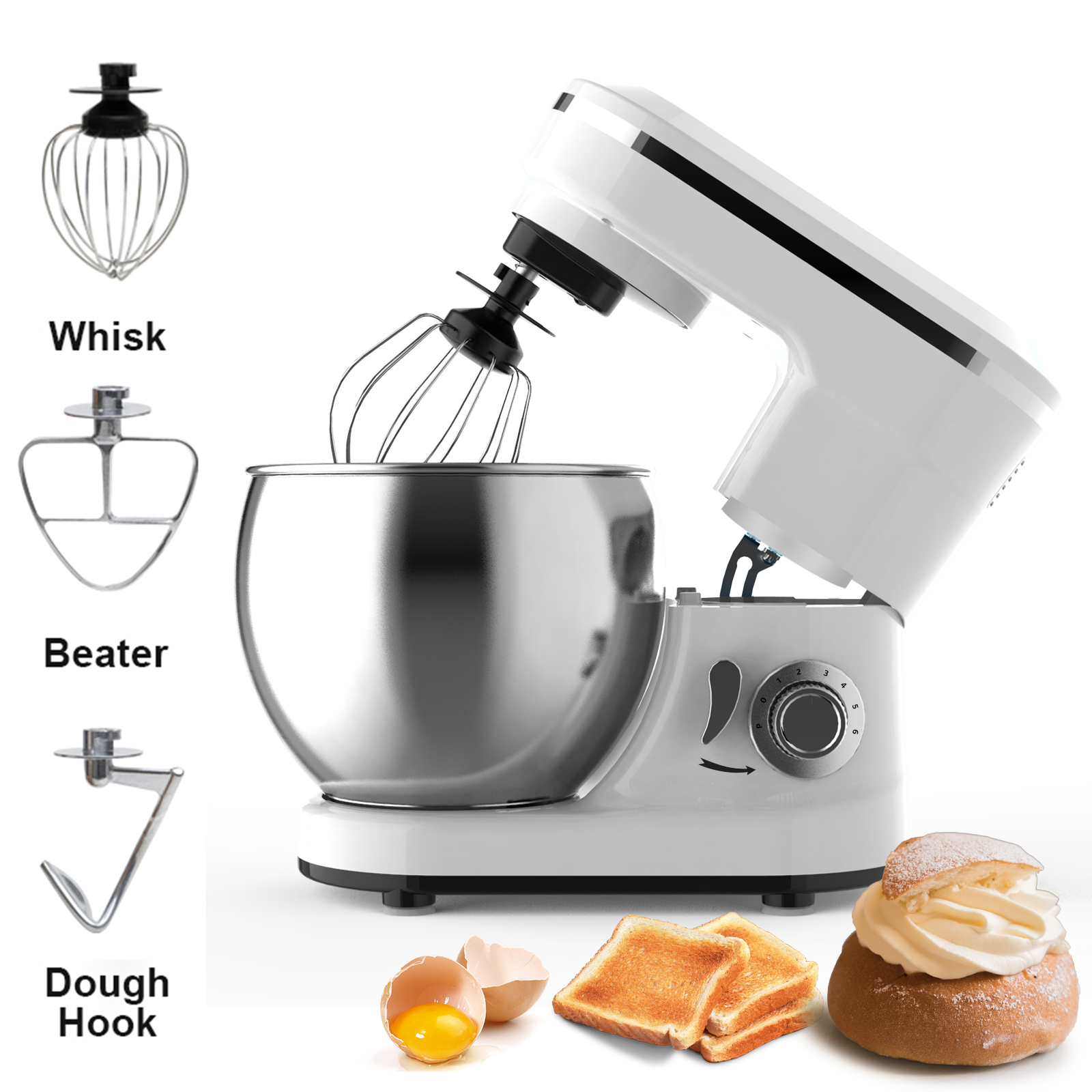 5L Multifunction Electric Stan - Kitchen Robot Baking incelemesi ve fiyatı