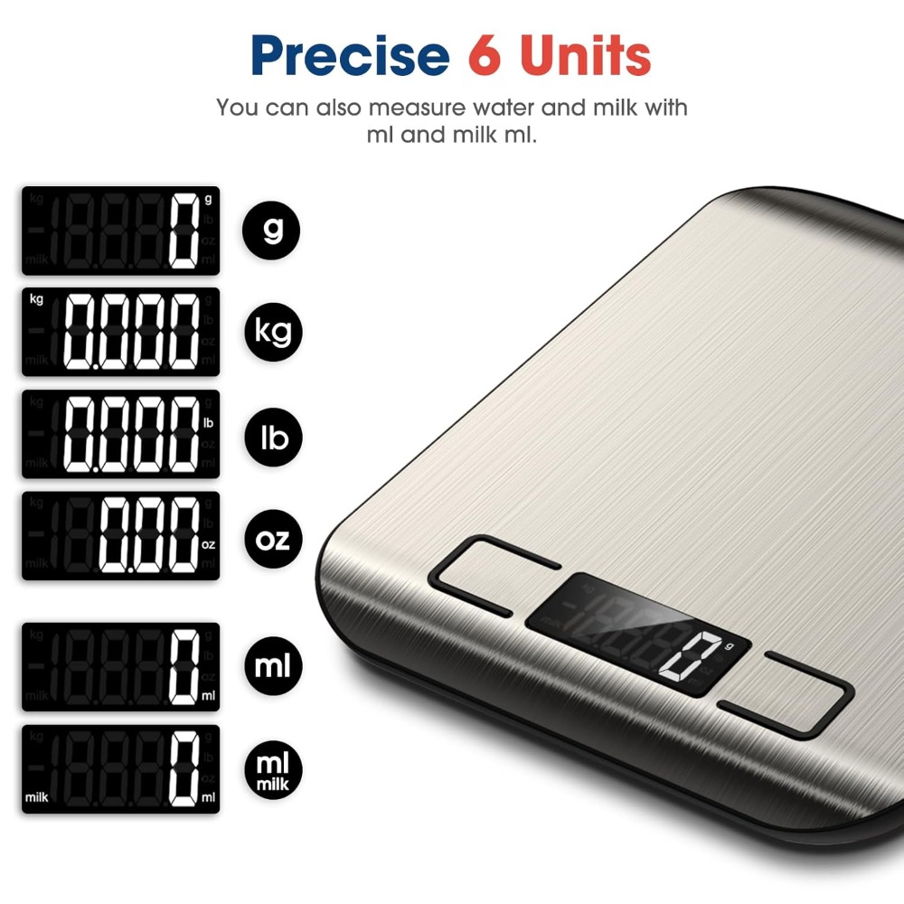 Mik-Nana Food Scale, 22lb Digi - Kitchen Baking Unit incelemesi ve fiyatı