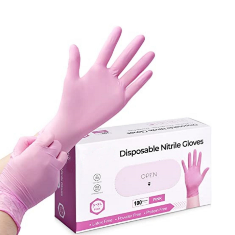 Pink Nitrile Disposable Gloves - Kitchen Job incelemesi ve fiyatı