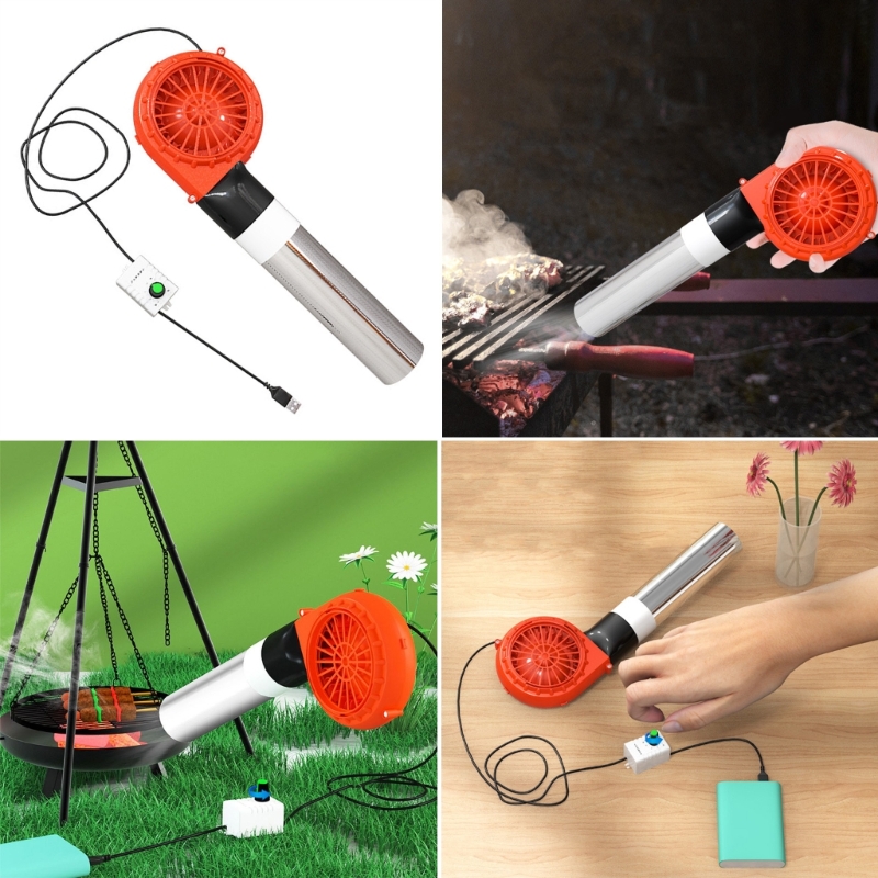 Portable BBQ Fan Air Blower Ha - Kitchen Robot Baking incelemesi ve fiyatı