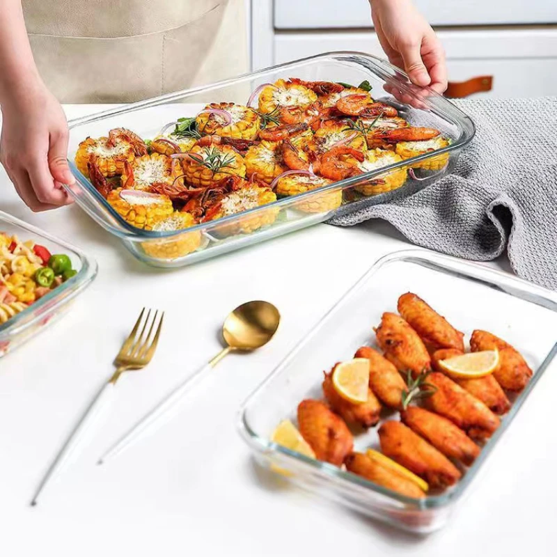Glass Bakeware Platter, Oven-S - Kitchen Essentials Baking Tray incelemesi ve fiyatı