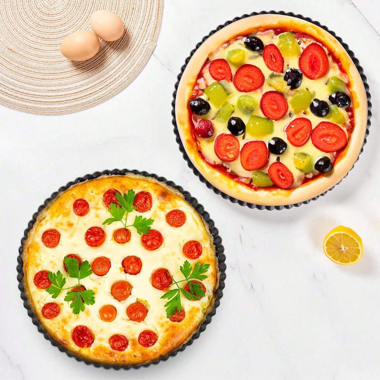 Non-Stick Tart Quiche Flan Pan - Tart Pan Loose incelemesi ve fiyatı