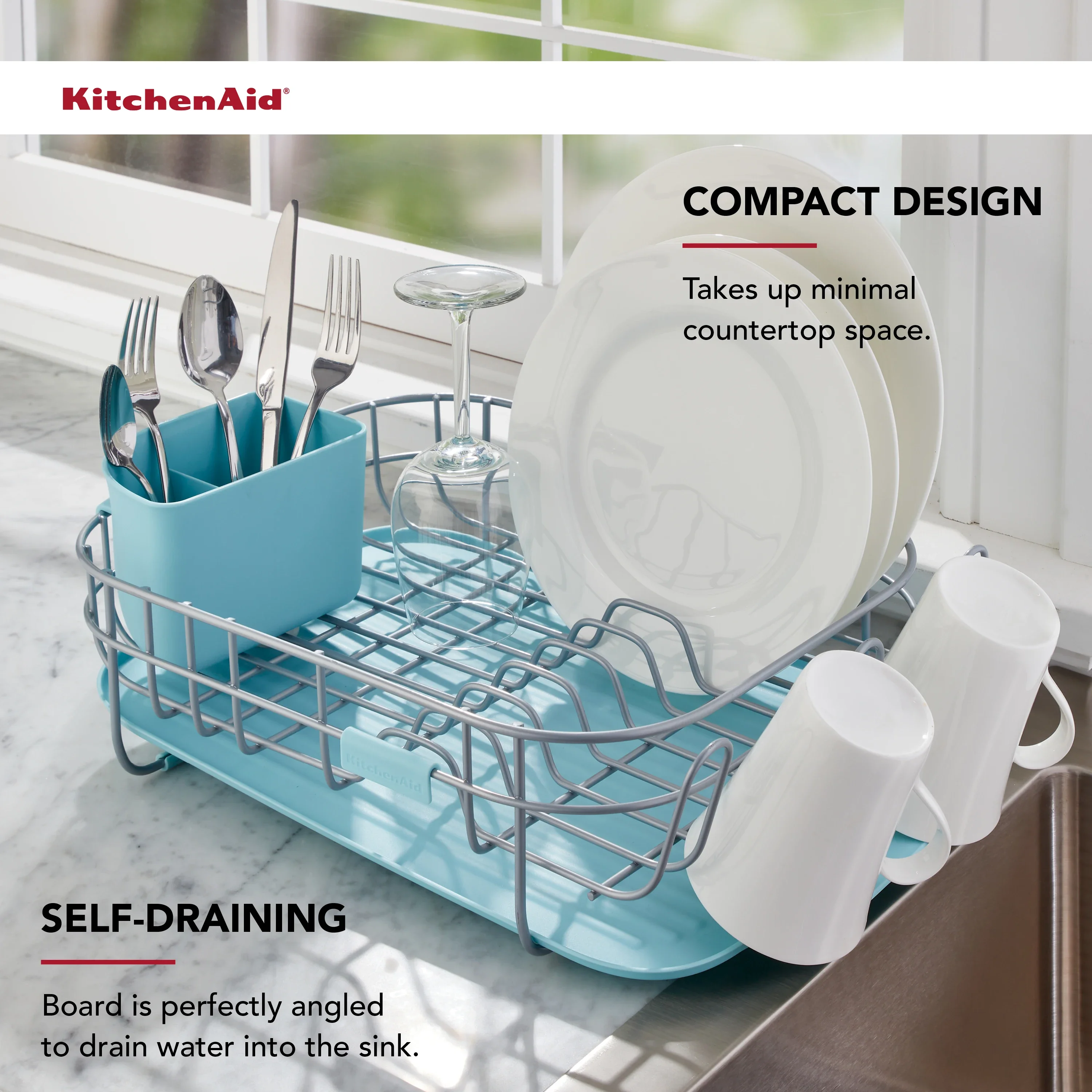 Low Profile Steel Dish Rack fo - Kitchen Utensils incelemesi ve fiyatı