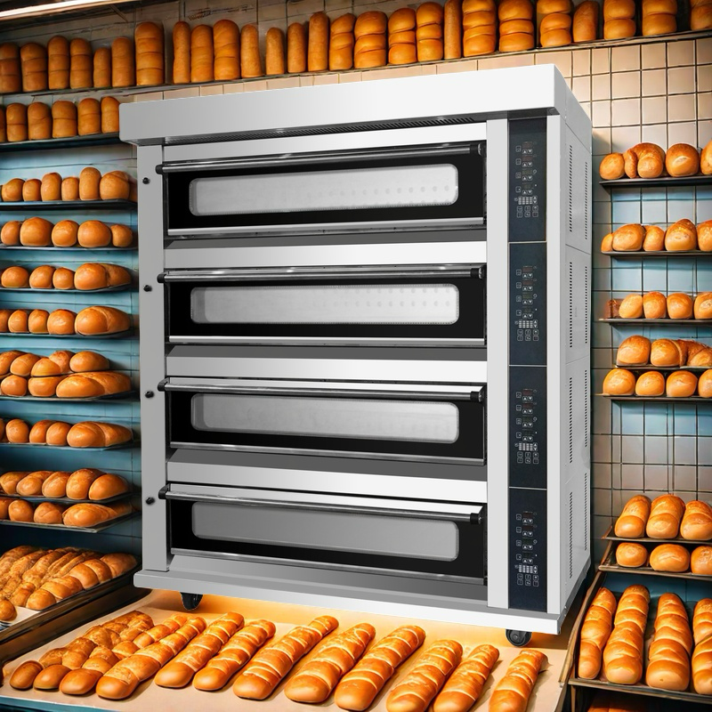 Customized Commercial Pizza Br - Commercial Kitchen Baking Oven incelemesi ve fiyatı