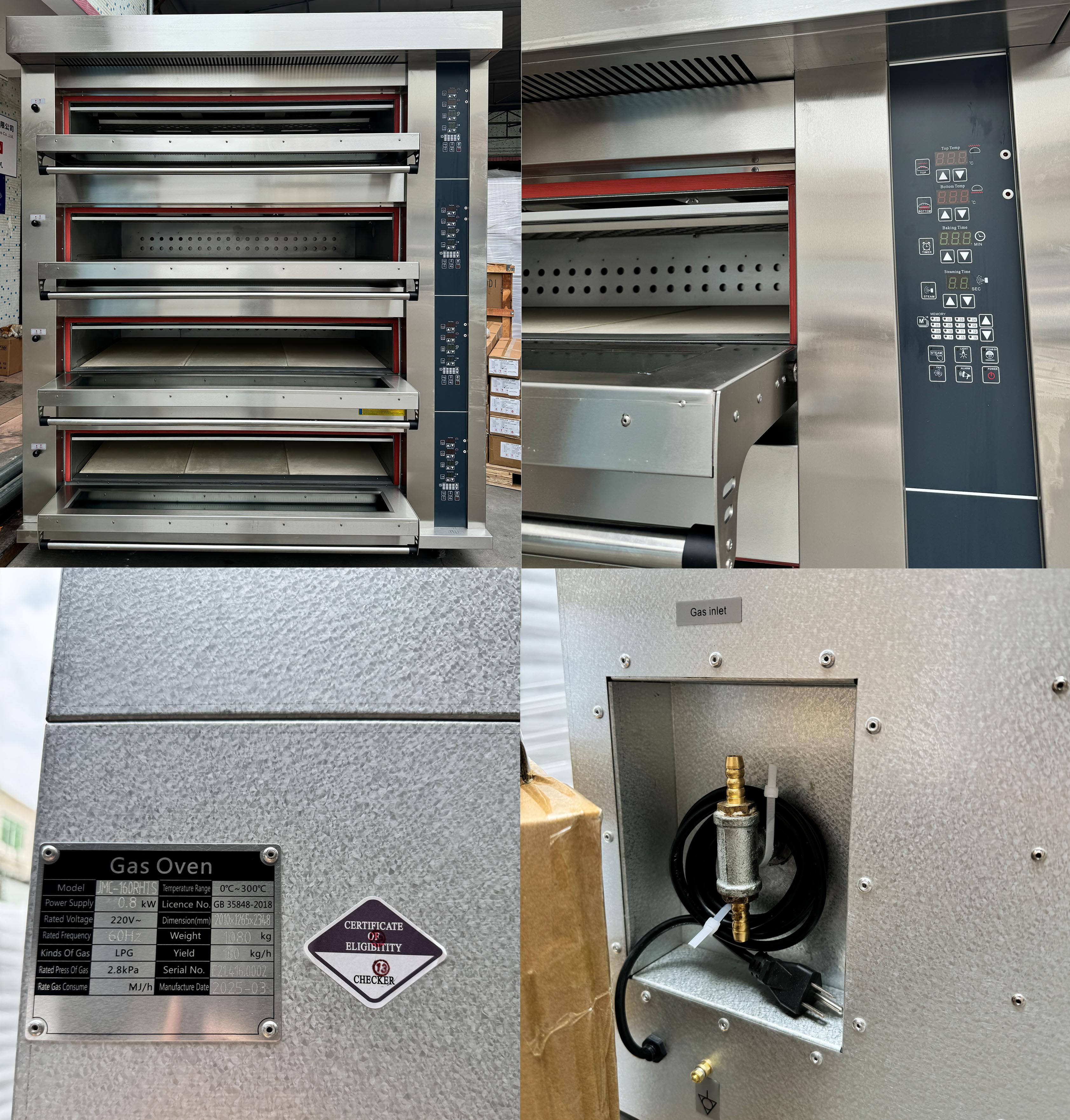 Customized Commercial Pizza Br - Commercial Kitchen Baking Oven incelemesi ve fiyatı