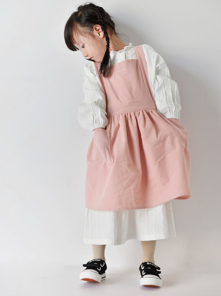 Kids Cotton Apron Dress Parent - Baking Kitchen For Kids incelemesi ve fiyatı