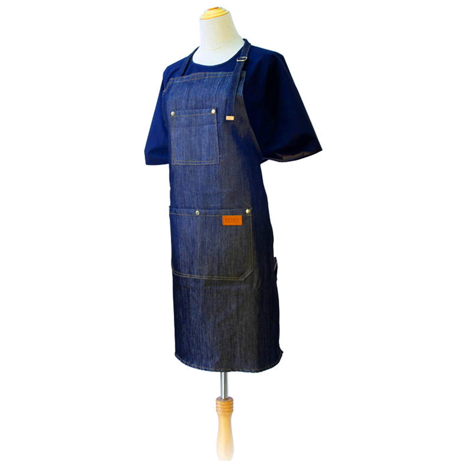 Denim Apron Salon Working Clot - Kitchen Baking Unit incelemesi ve fiyatı
