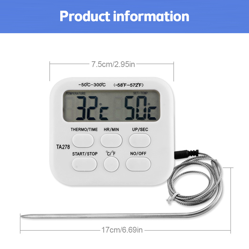 TA278 Digital Kitchen Thermome - Kitchen With Baking Station incelemesi ve fiyatı