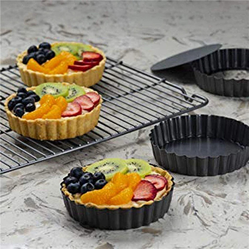 A008 18Pcs 4In/10Cm Mini Pie M - Tart Pan Loose incelemesi ve fiyatı