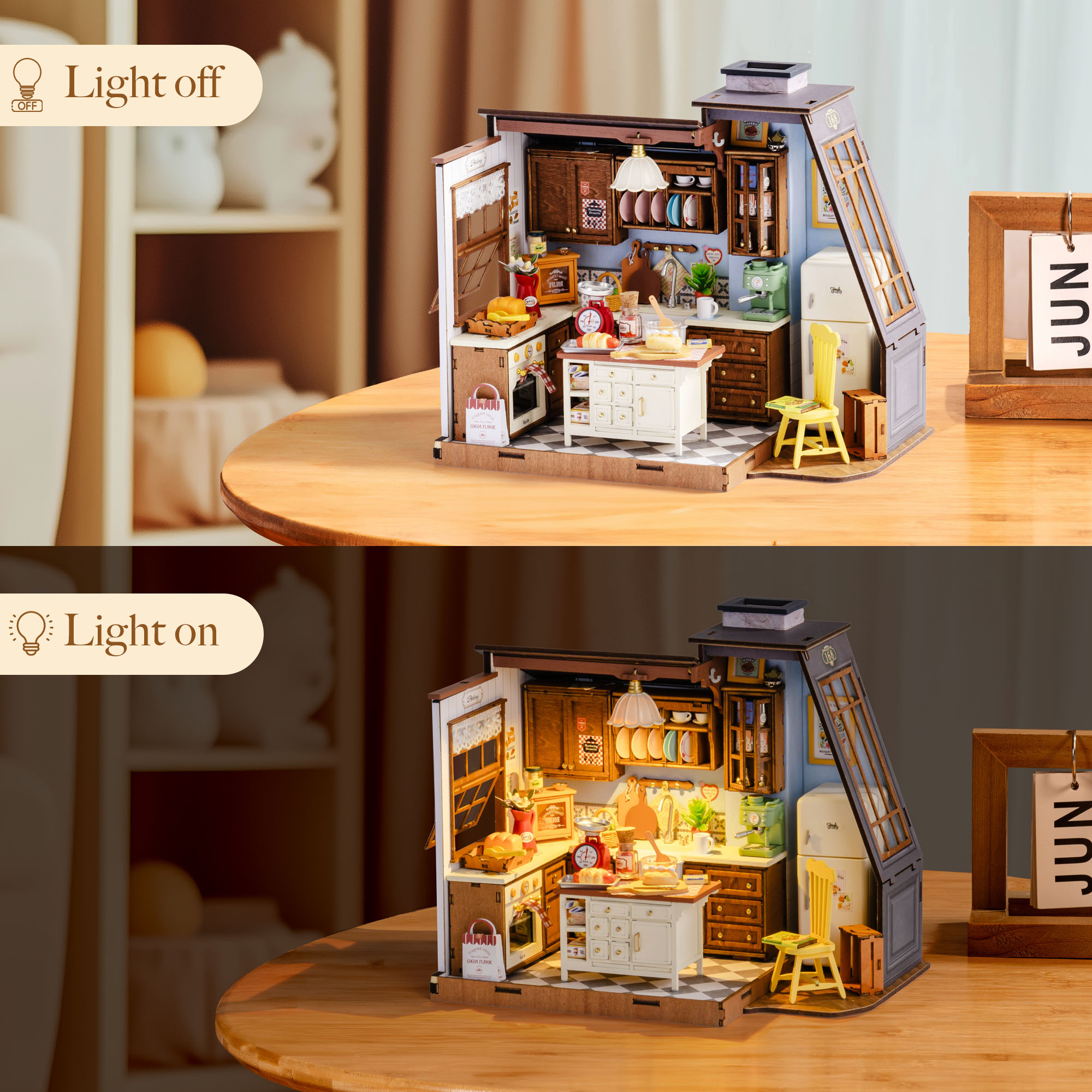 Rolife DIY Miniature House Kit - Baking Kitchen Dg172 incelemesi ve fiyatı