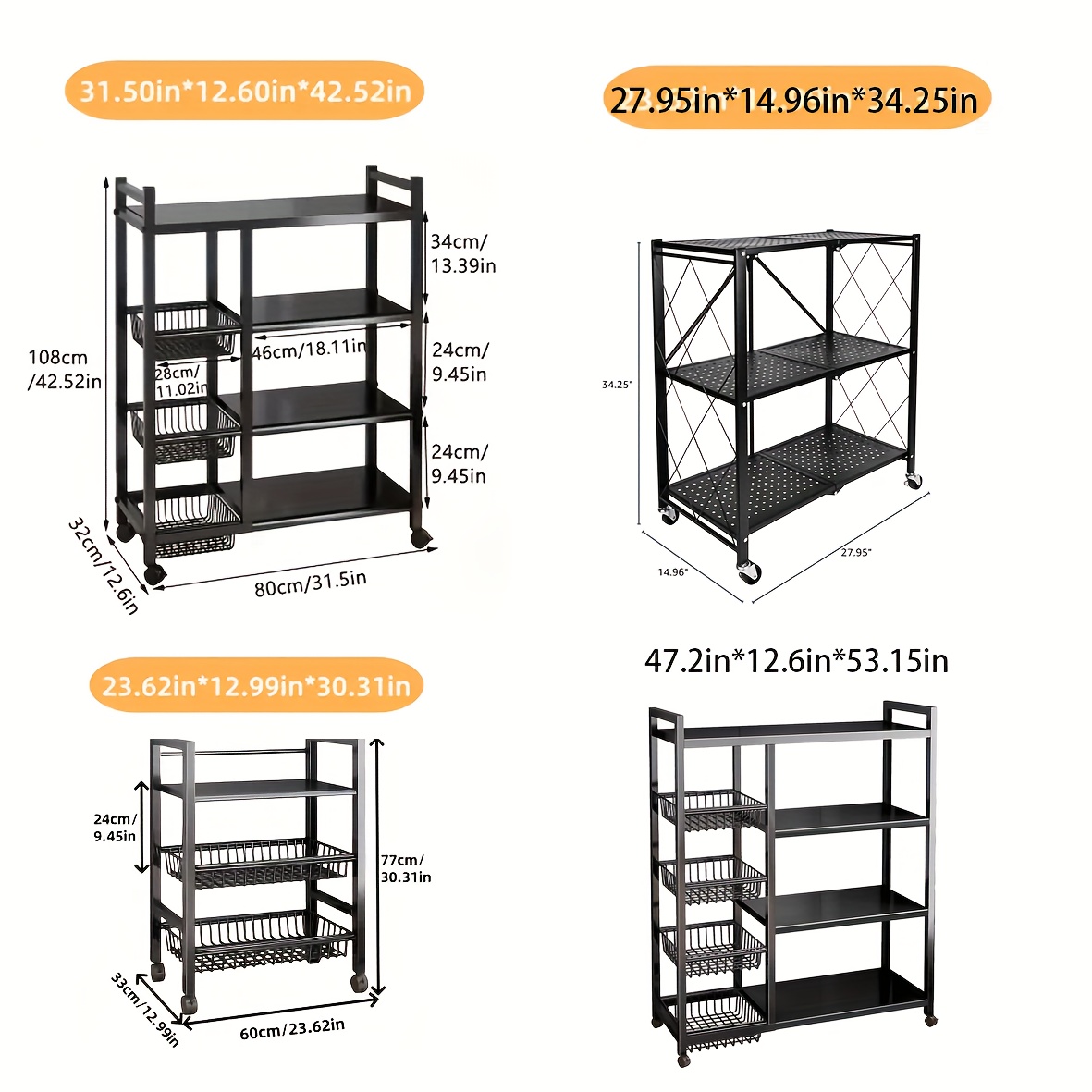 us1pc Movable Storage Rack, Ad - Kitchen Utensils incelemesi ve fiyatı