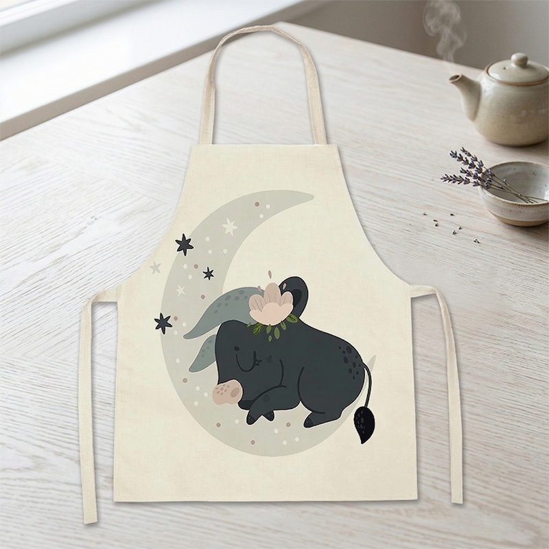 Cute Sleeping Baby Bull Moon S - Baking Kitchen For Kids incelemesi ve fiyatı