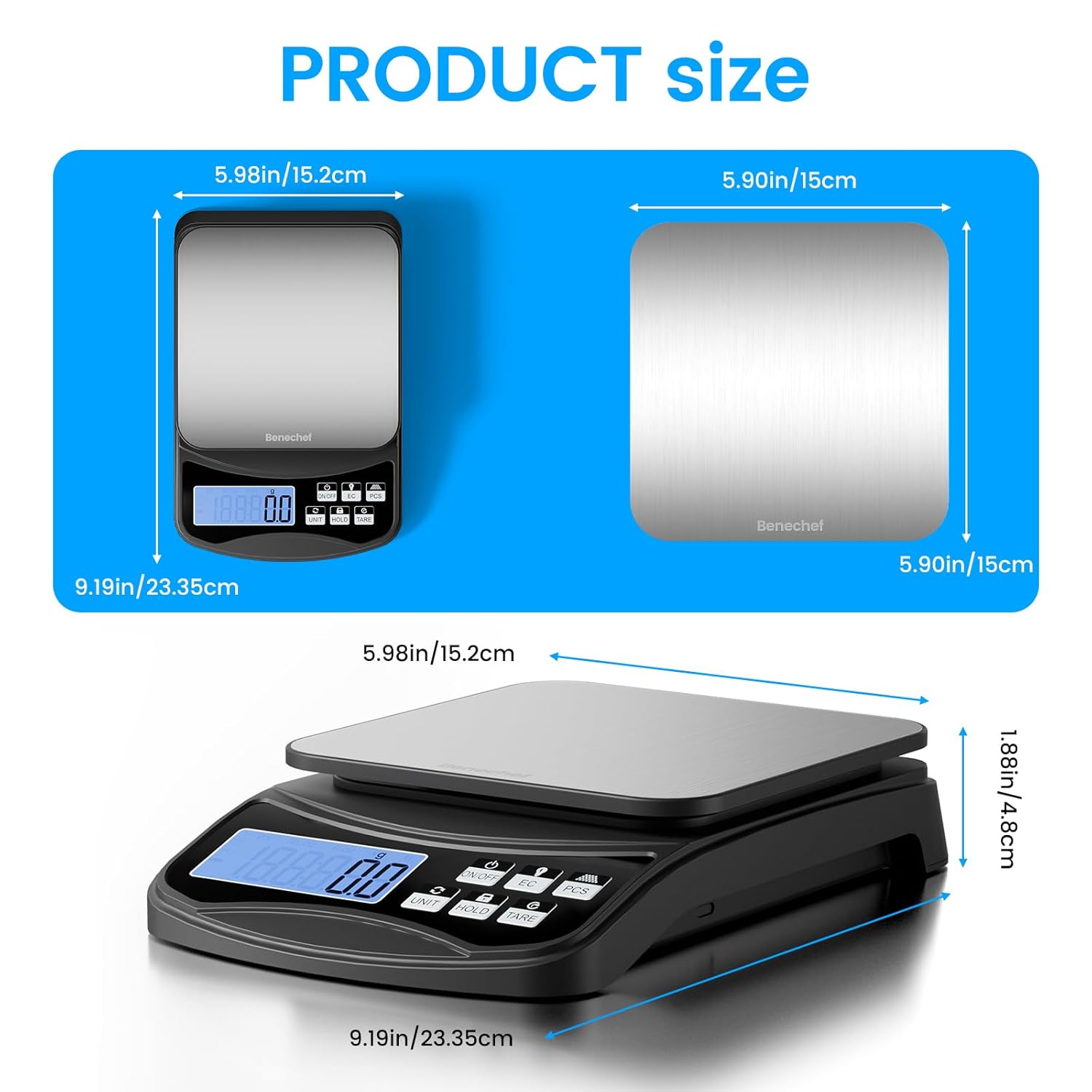 Digital Kitchen Scale with Lar - Kitchen Baking Unit incelemesi ve fiyatı