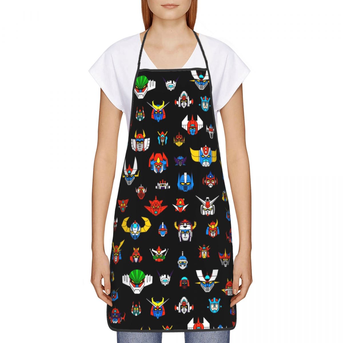 Ufo Robot Logo Funny Apron Men - Kitchen Robot Baking incelemesi ve fiyatı