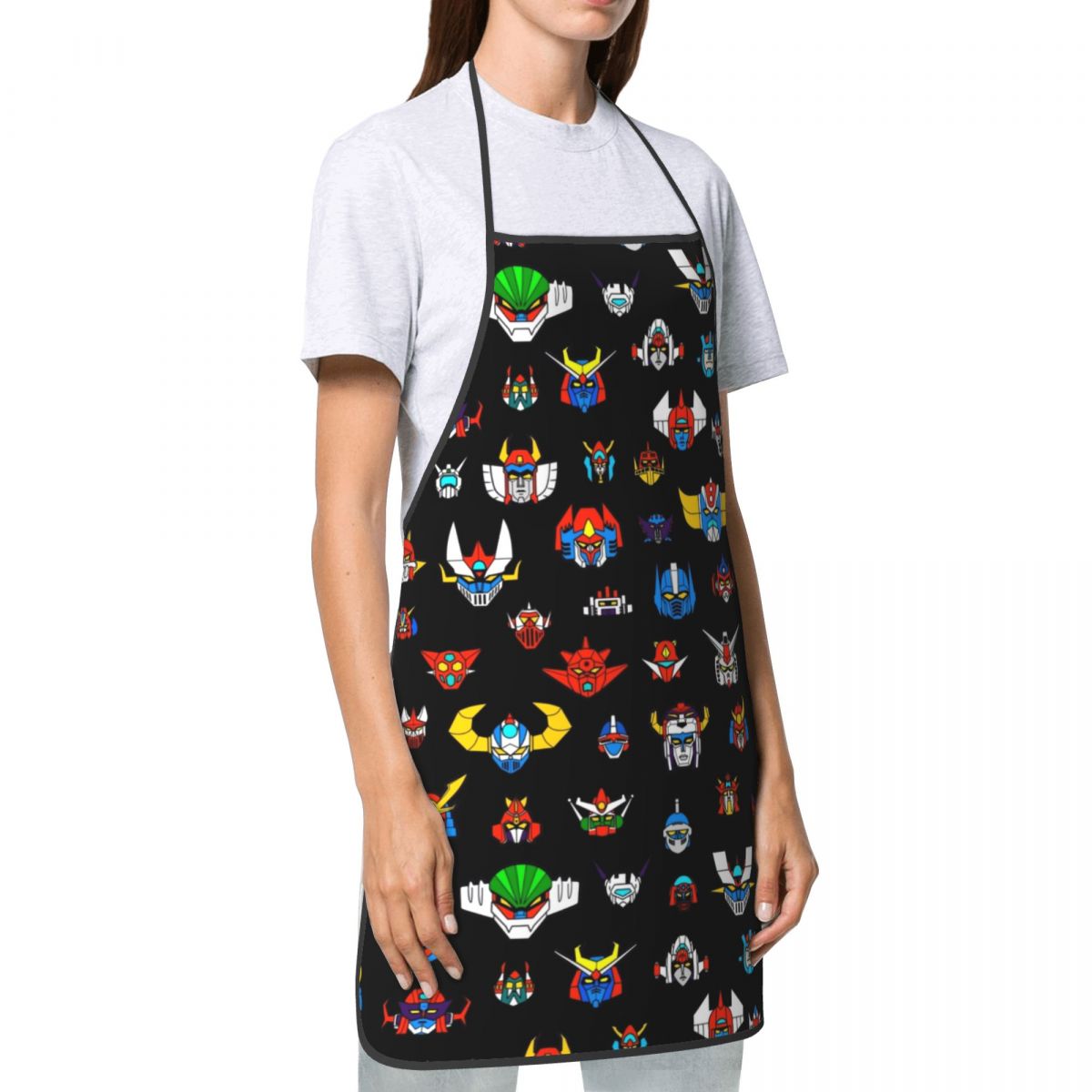 Ufo Robot Logo Funny Apron Men - Kitchen Robot Baking incelemesi ve fiyatı