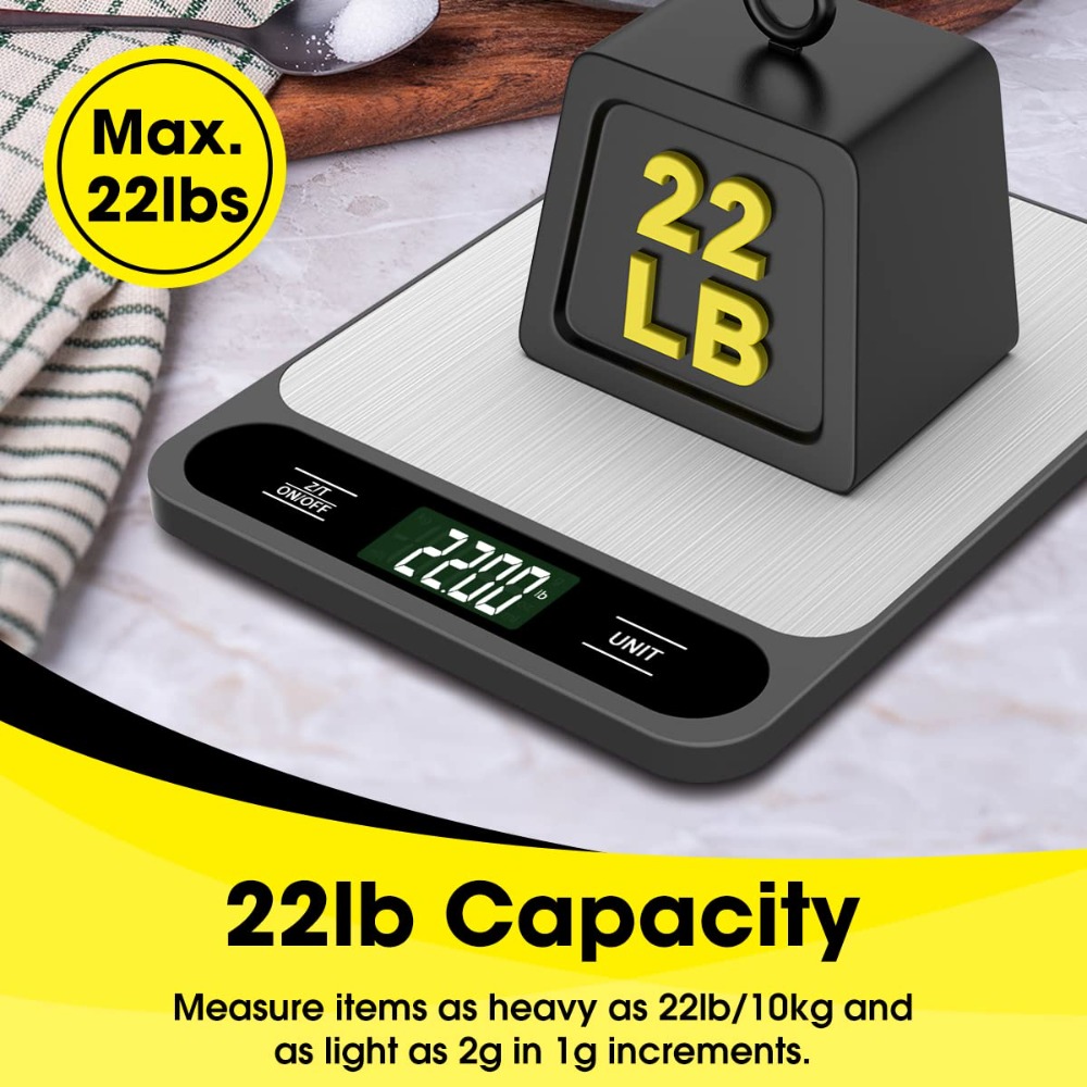 Mik-Nana Food Scale, 10kg/22lb - Kitchen Baking Unit incelemesi ve fiyatı