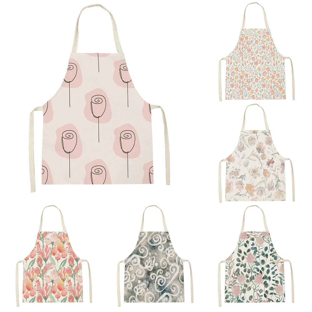 Pink tulip kitchen apron Clean - Baking Kitchen For Kids incelemesi ve fiyatı