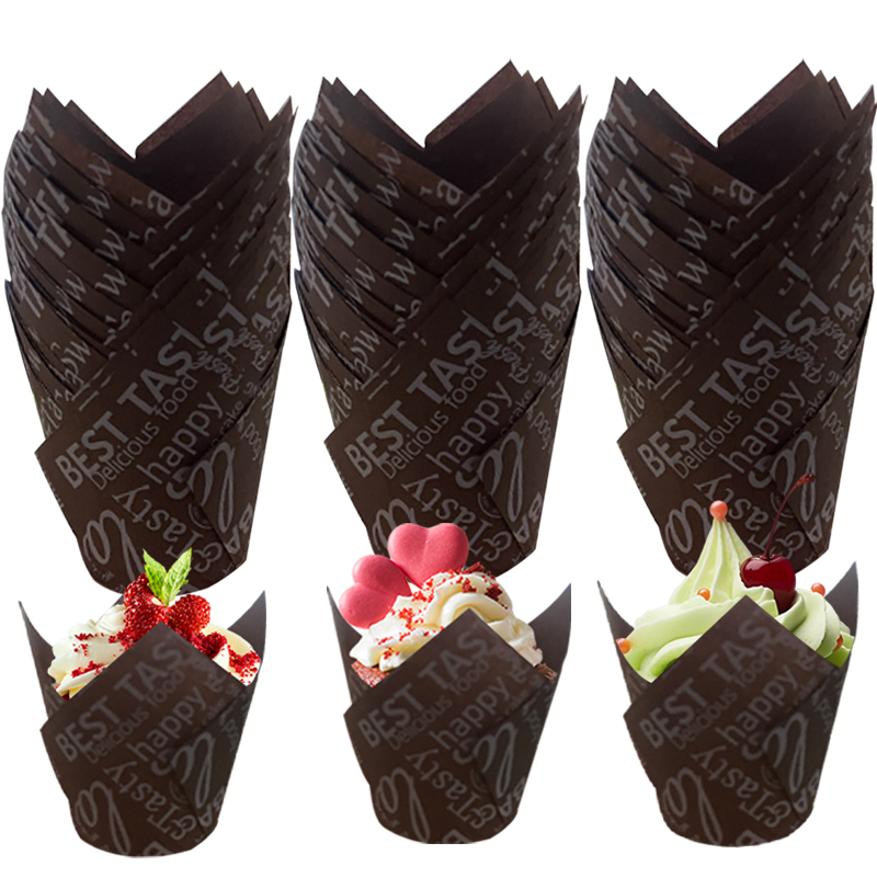 50Pcs/100Pcs Coffee-Themed Tul - Kitchen Baking Paper incelemesi ve fiyatı