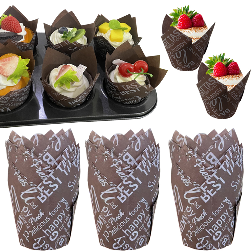 50Pcs/100Pcs Coffee-Themed Tul - Kitchen Baking Paper incelemesi ve fiyatı