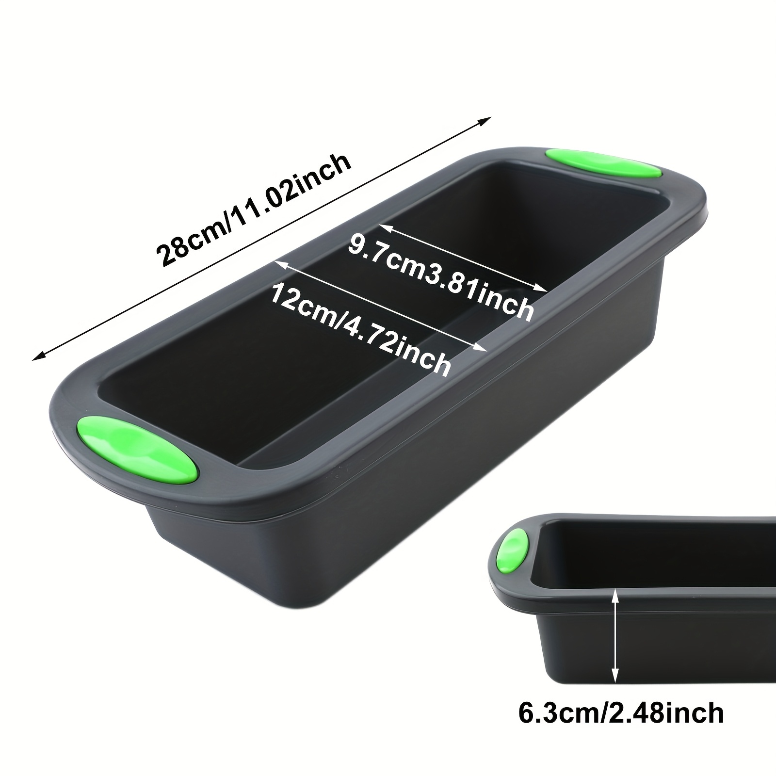 1pc Silicone Rectangular Bakin - Kitchen Essentials Baking Tray incelemesi ve fiyatı