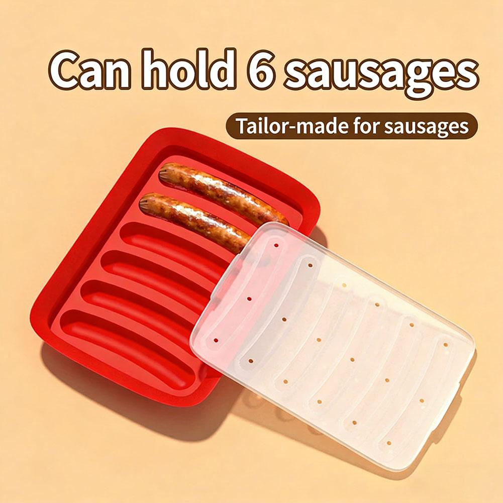 6-Cavity Silicone Sausage Make - Baking Kitchen For Kids incelemesi ve fiyatı