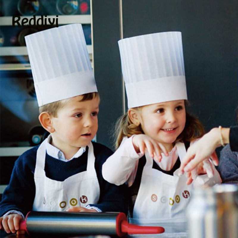 10 Pce Kids Kitchen Hats Kinde - Baking Kitchen For Kids incelemesi ve fiyatı