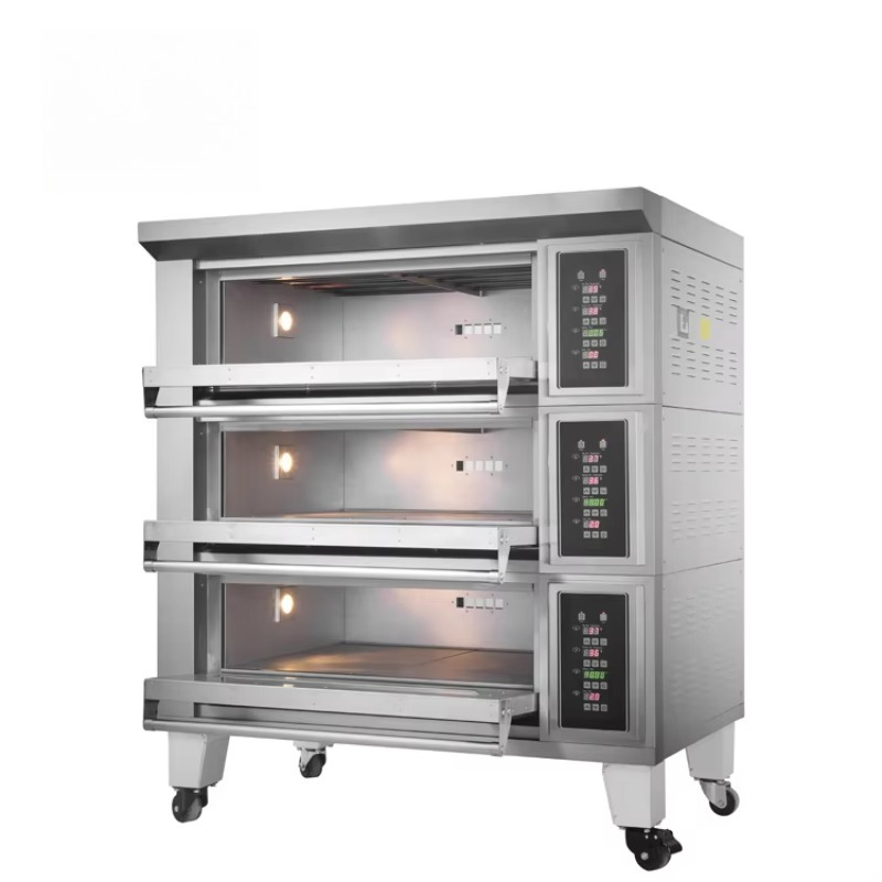 Customized Electric Deck Oven  - Commercial Kitchen Baking Oven incelemesi ve fiyatı
