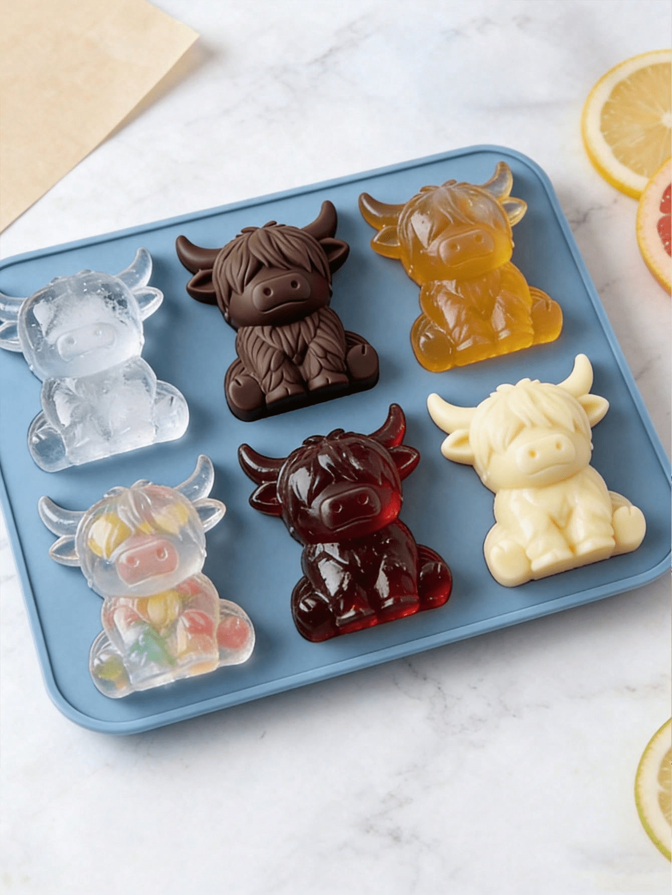 1pc 6-Cavity Turtle Shaped Ice - Kitchen Essentials Baking Tray incelemesi ve fiyatı