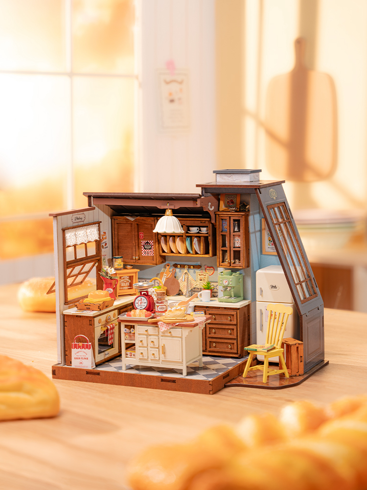 Robotime Rolife Baking Kitchen - Baking Kitchen Dg172 incelemesi ve fiyatı