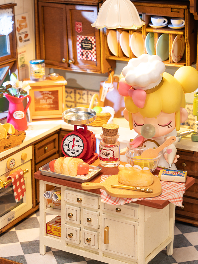 Robotime Rolife Baking Kitchen - Baking Kitchen Dg172 incelemesi ve fiyatı