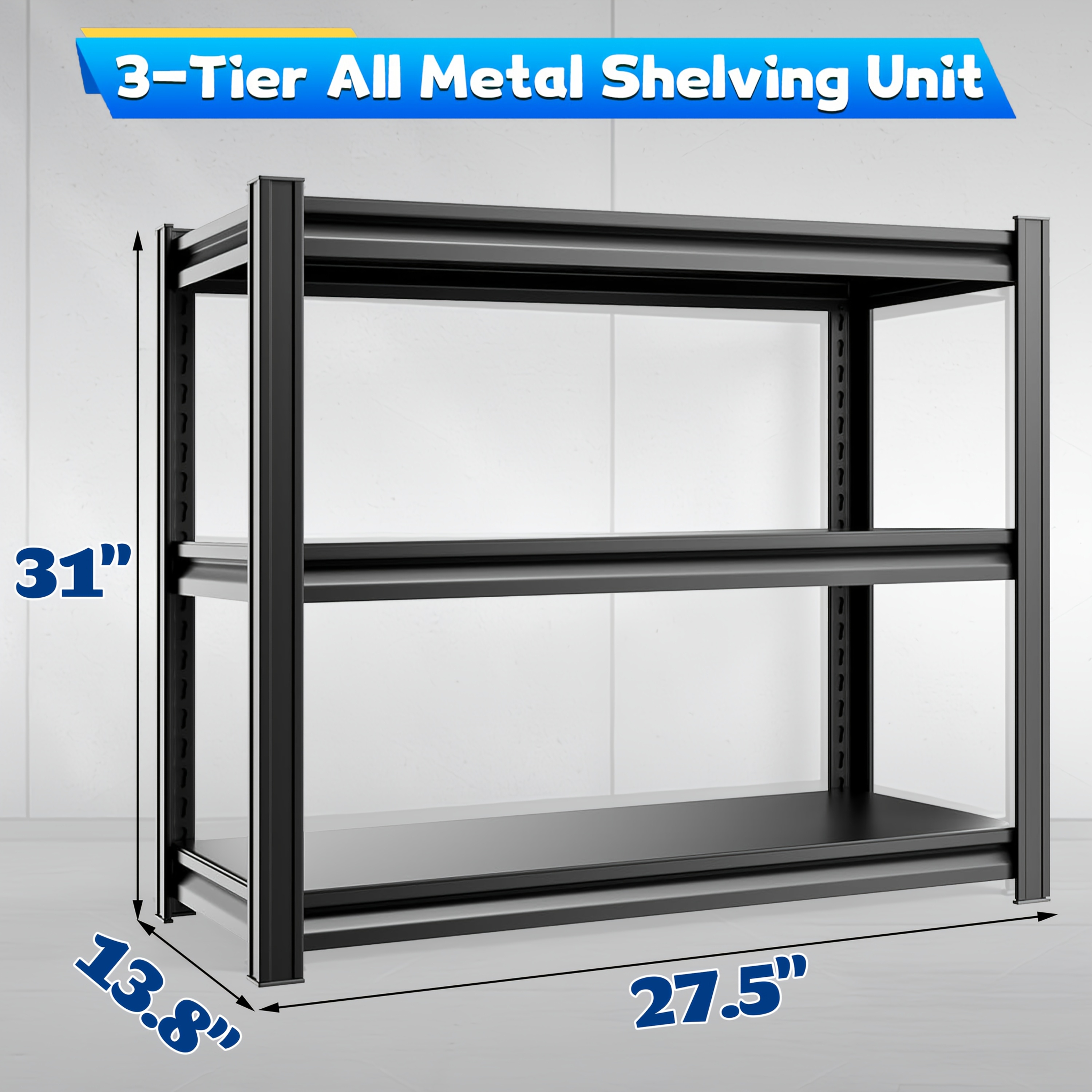 3-Tier Storage Shelving Unit,  - Kitchen Baking Unit incelemesi ve fiyatı