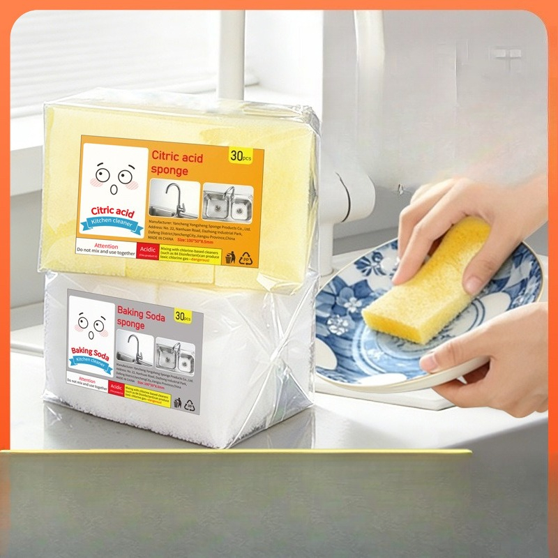Dish Sponge Scouring Wipes Mul - Kitchen Baking Soda incelemesi ve fiyatı