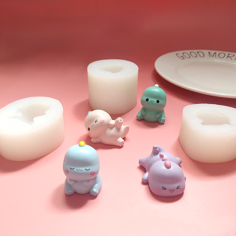 Dinosaurs Silicone Soap Molds  - Baking Kitchen For Kids incelemesi ve fiyatı