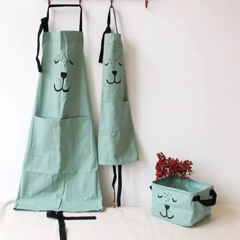 Kids Adult Aprons Woman kitche - Baking Kitchen For Kids incelemesi ve fiyatı
