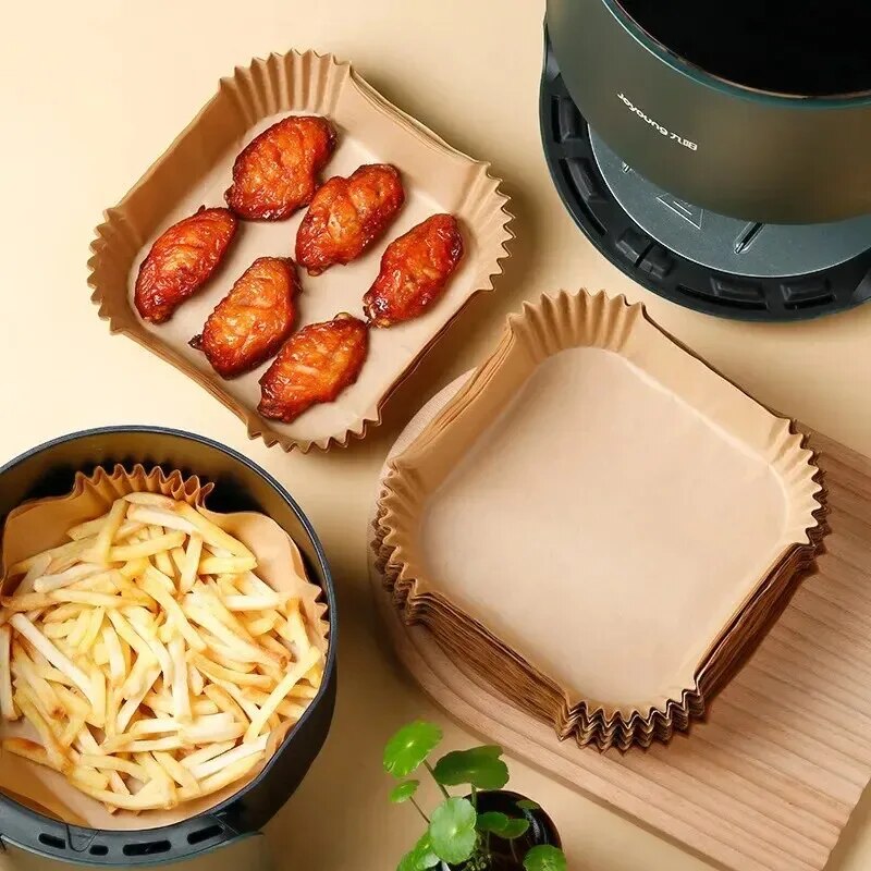 50Pcs Air Fryer Disposable Pap - Kitchen Baking Paper incelemesi ve fiyatı