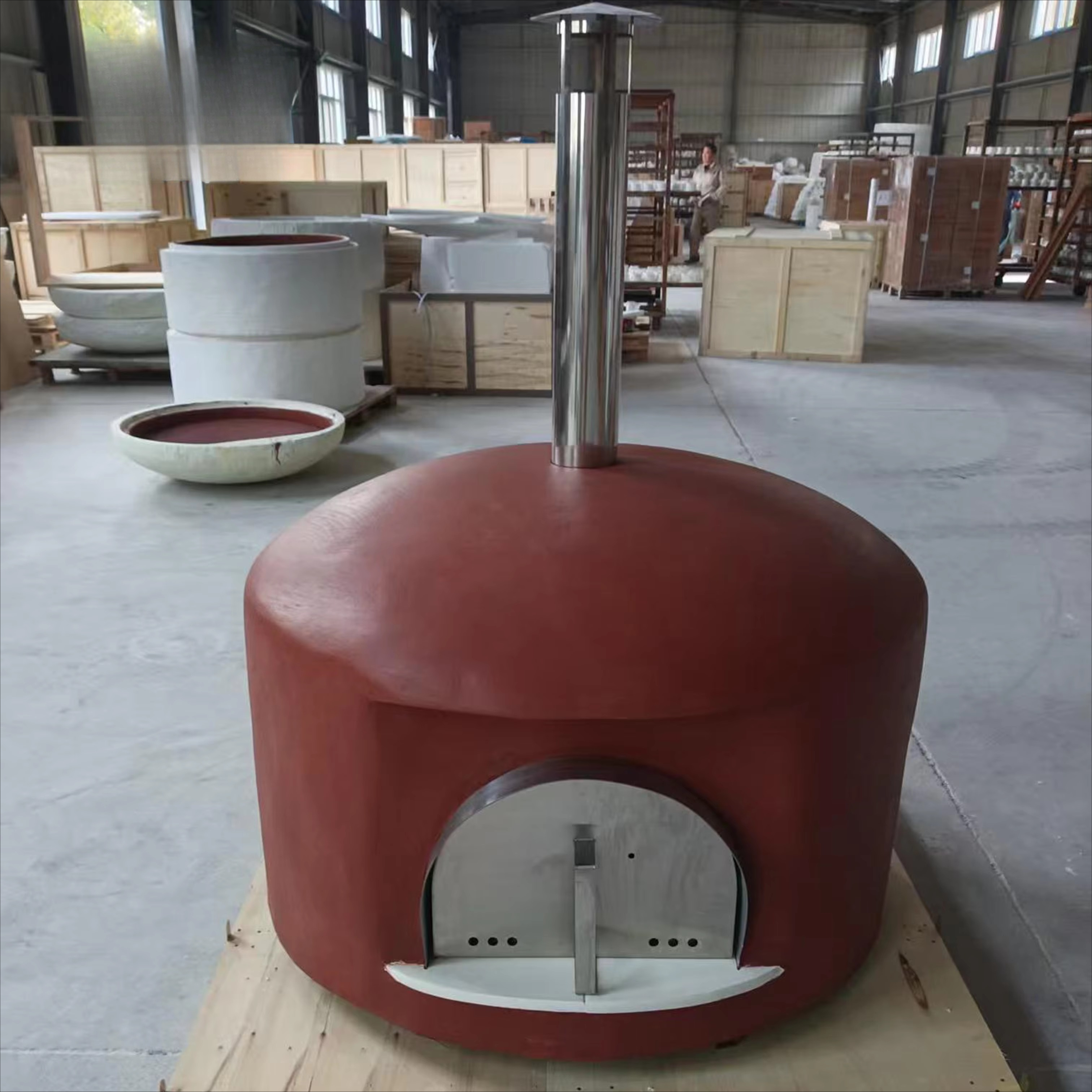 hj-Italian Outdoor Ceramic Fir - Commercial Kitchen Baking Oven incelemesi ve fiyatı