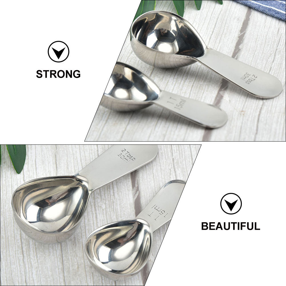 2Pcs Stainless Steel Measuring - Kitchen Baking Soda incelemesi ve fiyatı