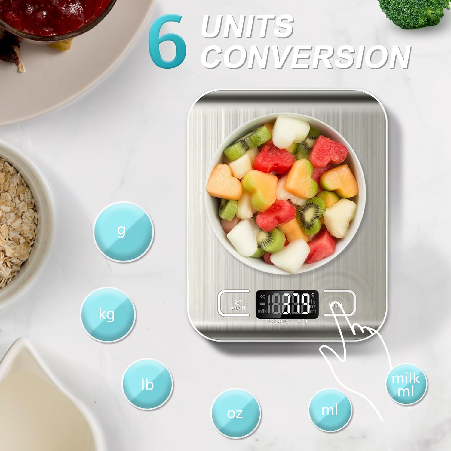 Food Scale, 11lb Kitchen Scale - Kitchen Baking Unit incelemesi ve fiyatı