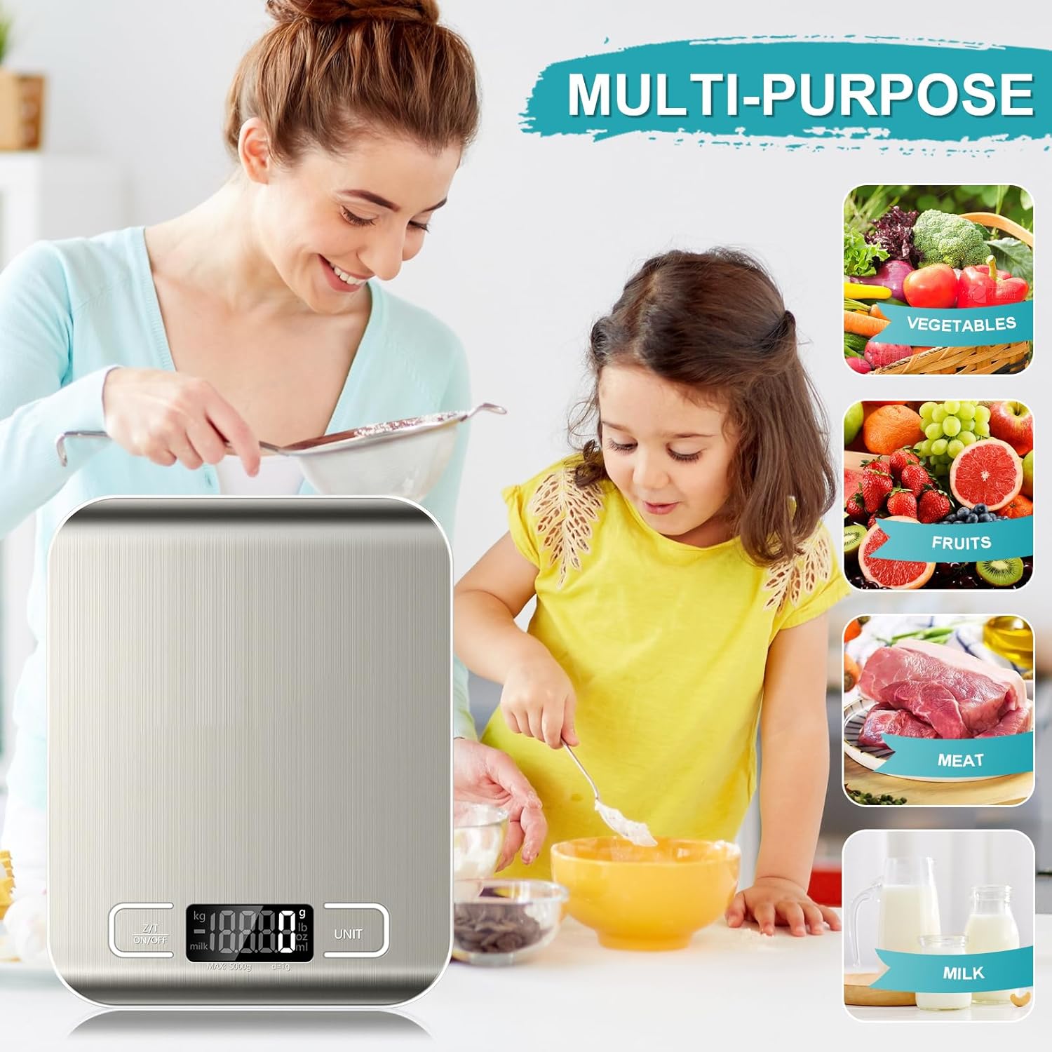 Food Scale, 11lb Kitchen Scale - Kitchen Baking Unit incelemesi ve fiyatı