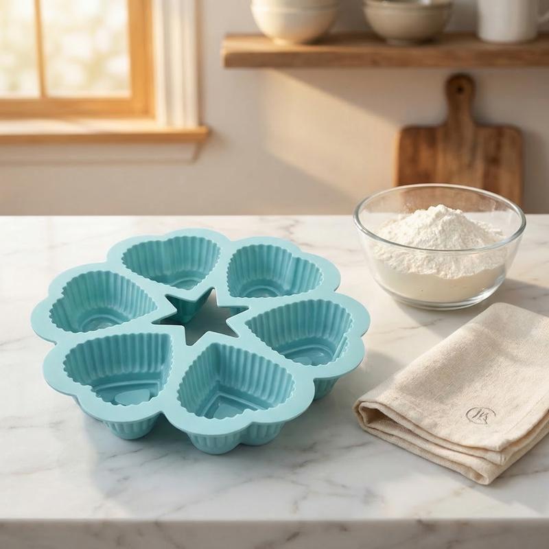 Nonstick Silicone Heart Shaped - Kitchen Essentials Baking Tray incelemesi ve fiyatı